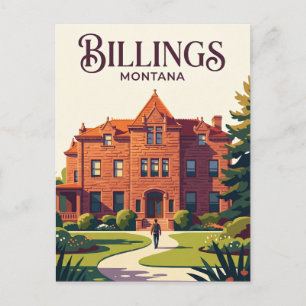 Moss Mansion USA Postcard