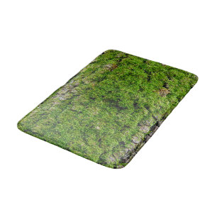 Moss on Dogwood Tree Bark 0291 Bath Mat