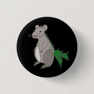 Moss Rat 3 Cm Round Badge