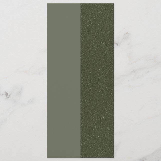 Moss Split Panel Flat Program – Customisable Programme (Front)