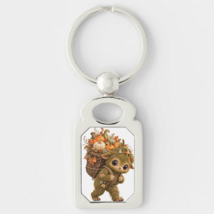 Moss Sprite Pumpkin Keychain
