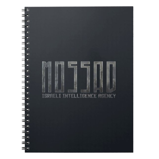 Mossad - Israeli Intelligence Agency Notebook (Front)