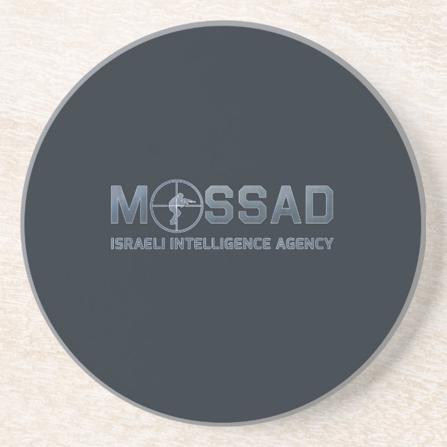 Mossad - Israeli Intelligence Agency - Scope Coaster (Front)
