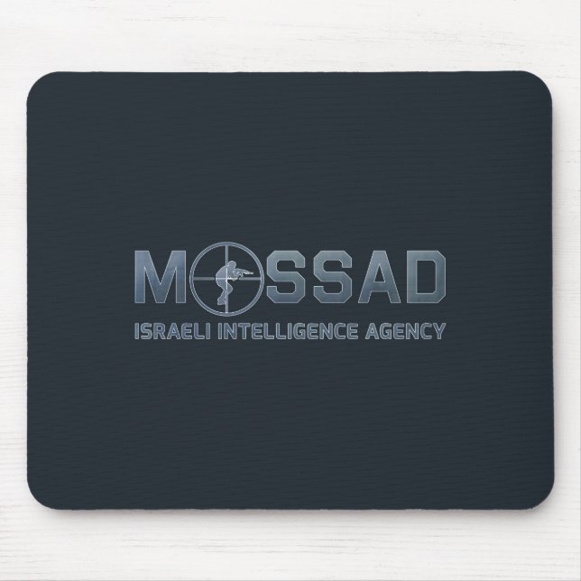 Mossad - Israeli Intelligence Agency - Scope Mouse Mat (Front)