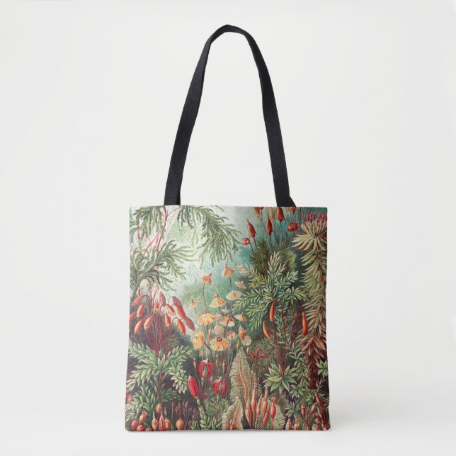 Mosses, Muscinae Laubmoose by Ernst Haeckel Tote Bag (Front)