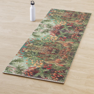 Mosses, Muscinae Laubmoose by Ernst Haeckel Yoga Mat