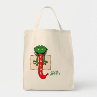 MOSSGREEN FROG GROCERY TOTE