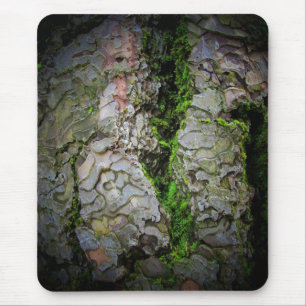 Mossy Bark by djoneill Mouse Mat
