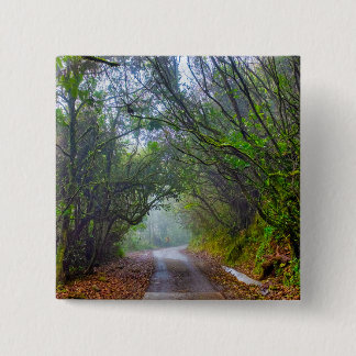 Mossy Forest 15 Cm Square Badge