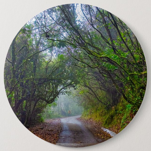 Mossy Forest 6 Cm Round Badge (Front)