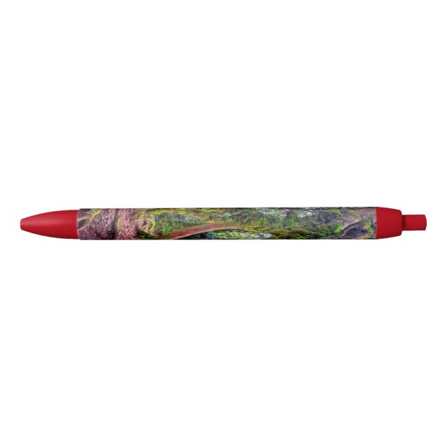 Mossy Forest Black Ink Pen (Front)