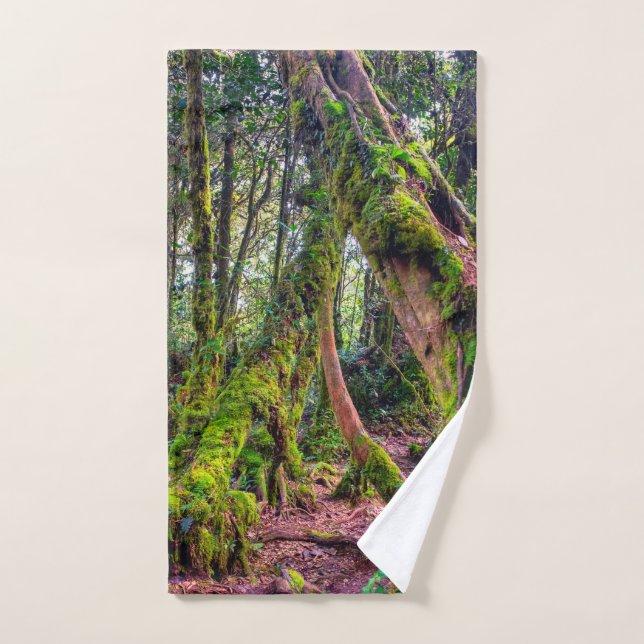 Mossy Forest Hand Towel (Hand Towel)