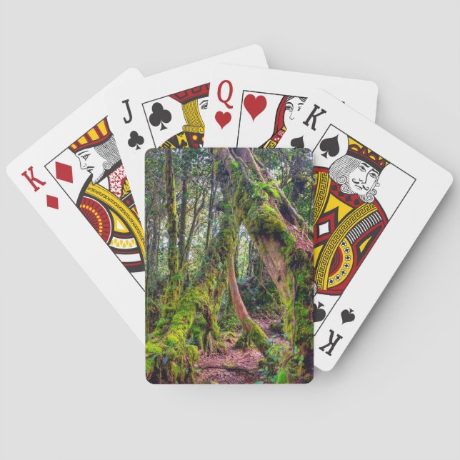 Mossy Forest Playing Cards (Back)