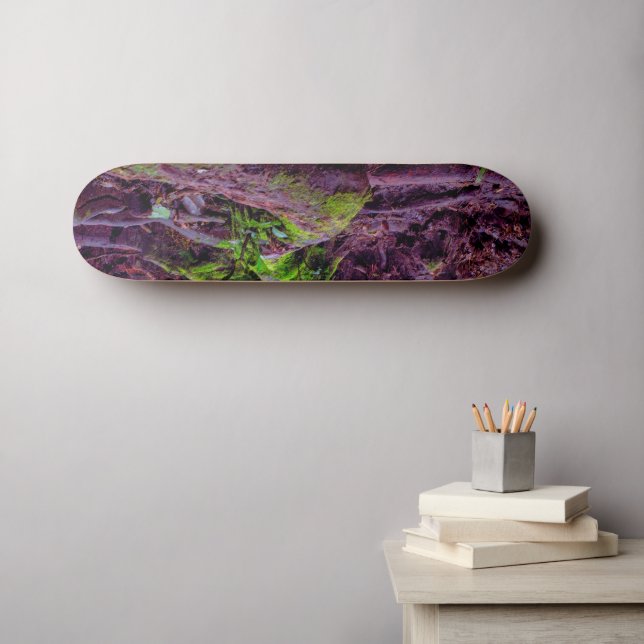 Mossy Forest Skateboard (Wall Art (Horz))