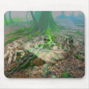 Mossy Frog Mouse Mat