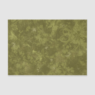 Mossy Green Foliage Tissue Paper