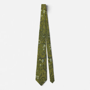 Mossy Green Military Tie