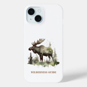 Mossy Moose Wildlife Portrait, custom iPhone 15 Case