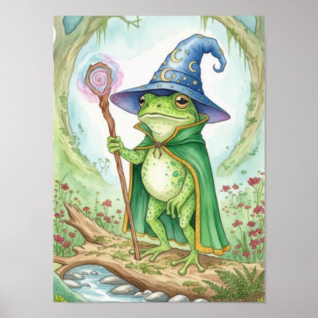 MossyForestFrog2 Poster (Front)