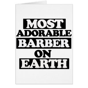 Most adorable barber