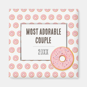 Most adorable couple Valentines Day gift Magnet