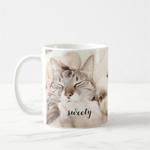 most adorable little cat coffee mug
