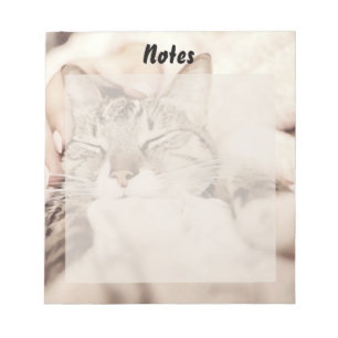 most adorable little cat notepad