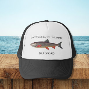Most Average Fishermen Flyfishing Trout Trucker Hat
