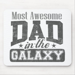 Most Awesome Dad In The Galaxy Mouse Mat