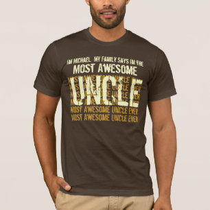 Most Awesome UNCLE Ever Gift Tee for Him V01