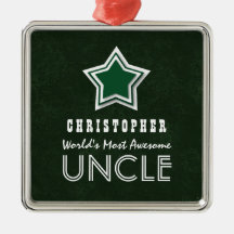 Most Awesome UNCLE Green Star and Green White G01Z