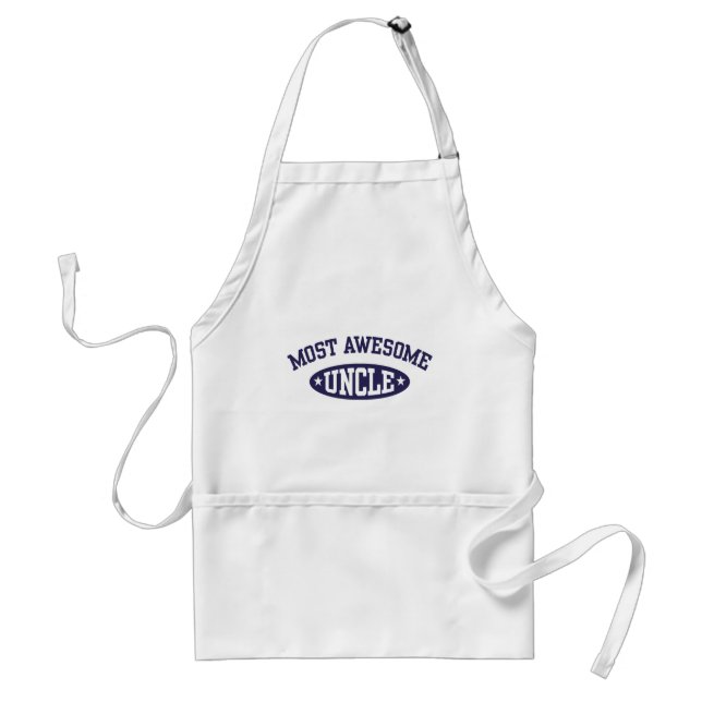 Most Awesome Uncle Standard Apron (Front)