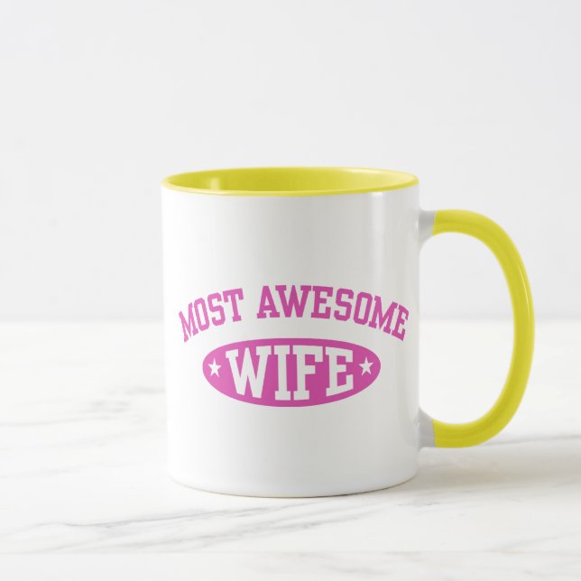 Most Awesome Wife Mug (Right)