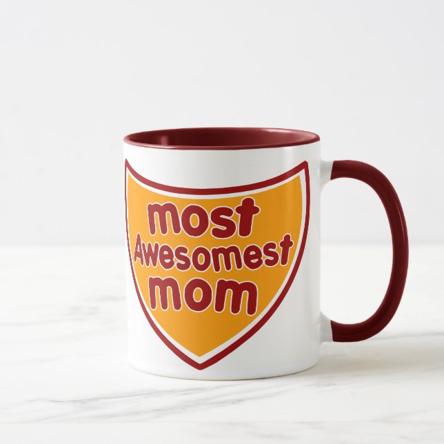Most Awesomest Mum Coffee Mug (Right)