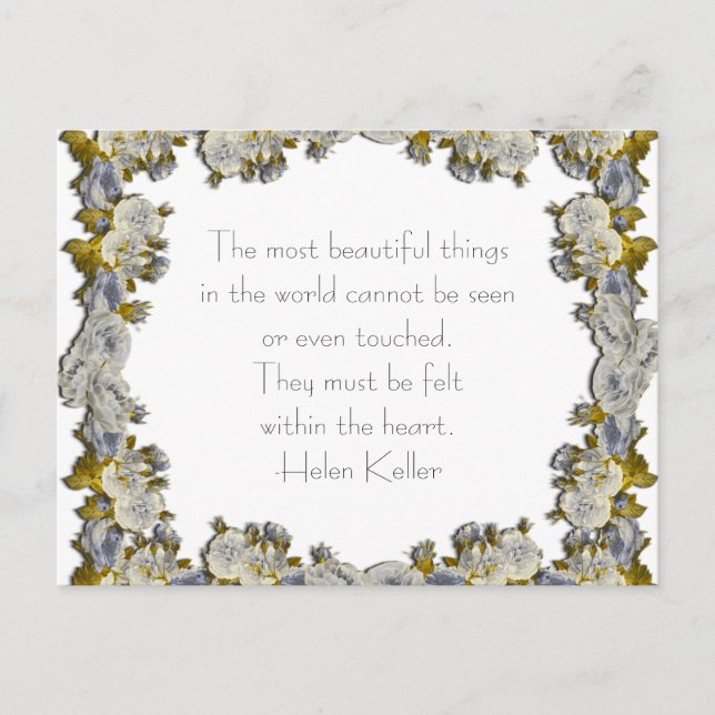 Most Beautiful Things - Postcard (Front)