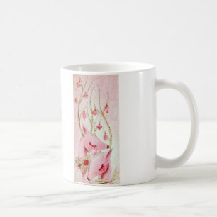 Most Beautiful Vintage Christmas Reindeer Coffee Mug