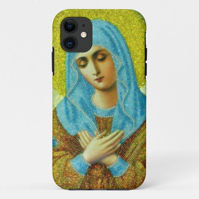 MOST BEAUTIFUL VIRGIN MARY Case-Mate iPhone CASE (Back)