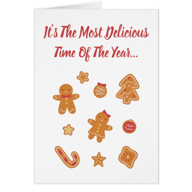 Most Delicious Time Of The Year, Gingerbread Xmas (Front)