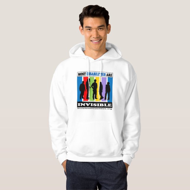 Most Disabilities Are Invisible - Hoodie (Front Full)
