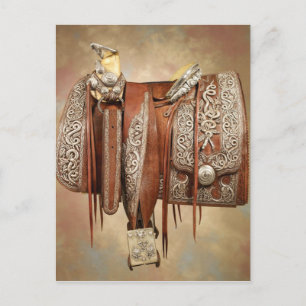 Most Expensive Saddle In the World Postcard