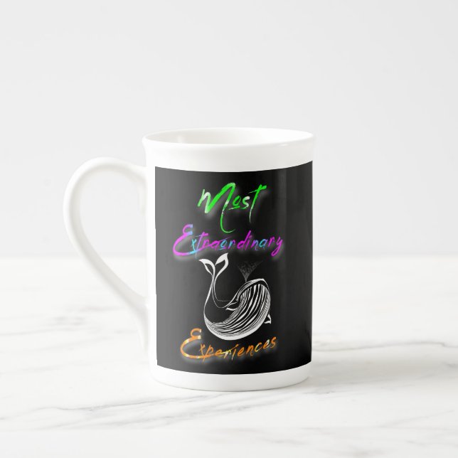 Most Extraordinary Experiences Bone China Mug (Left)