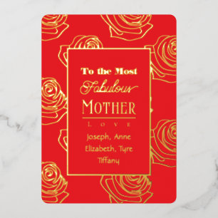 Most Fabulous Mother Red Rose