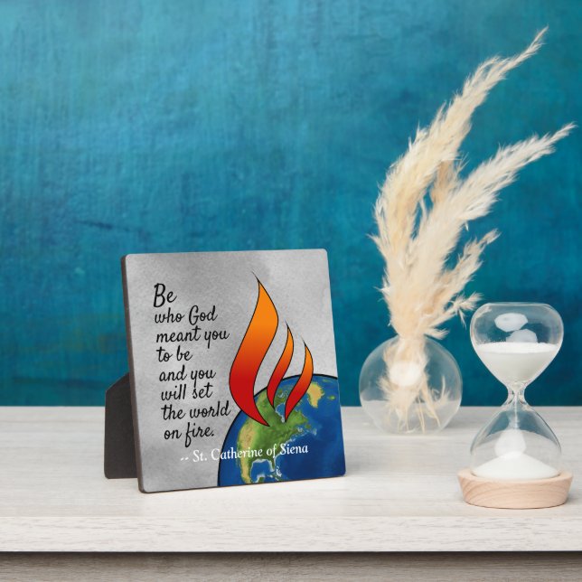 Most Famous St. Catherine of Siena Quote Plaque (Insitu)