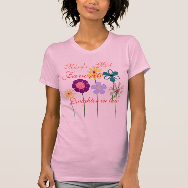 Most Favourite Daughter in law T-Shirt (Front)