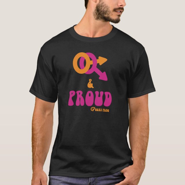 Most gay and proud T-Shirt (Front)