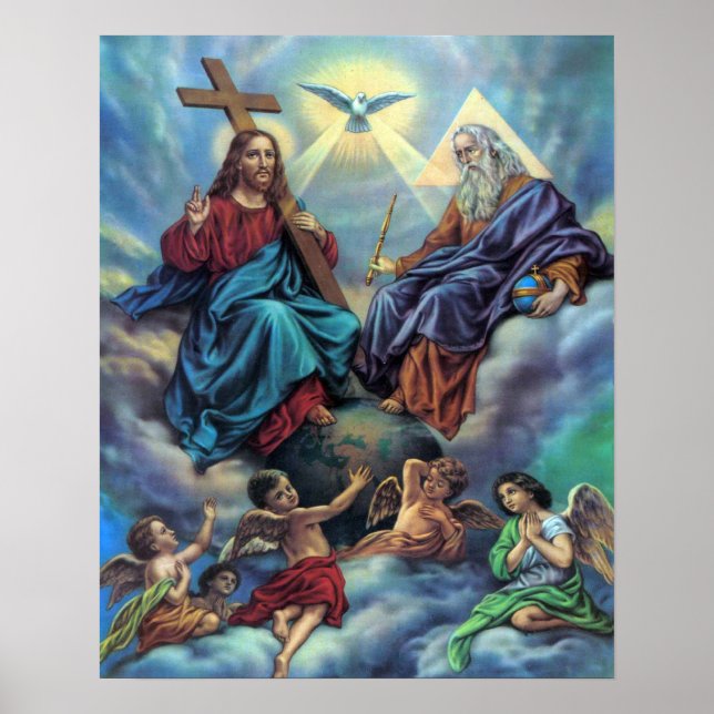 Most Holy Trinity Custom Poster (Front)