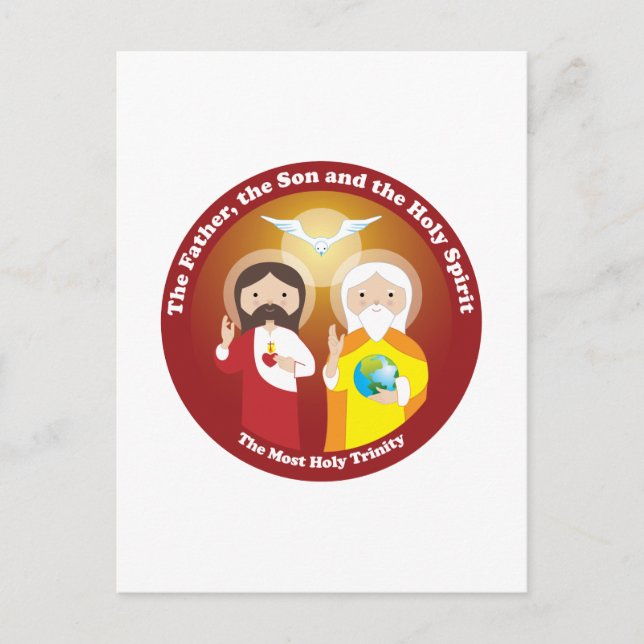 Most Holy Trinity Postcard (Front)
