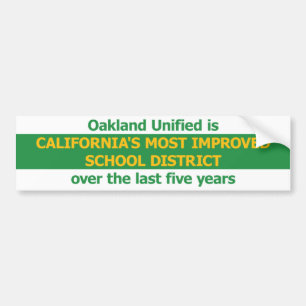 Most Improved Bumper Sticker