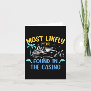 Most Likely Be Found In Casino Matching Family Cru Card