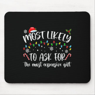 Most Likely To Ask For The Most Expensive Gift Chr Mouse Mat